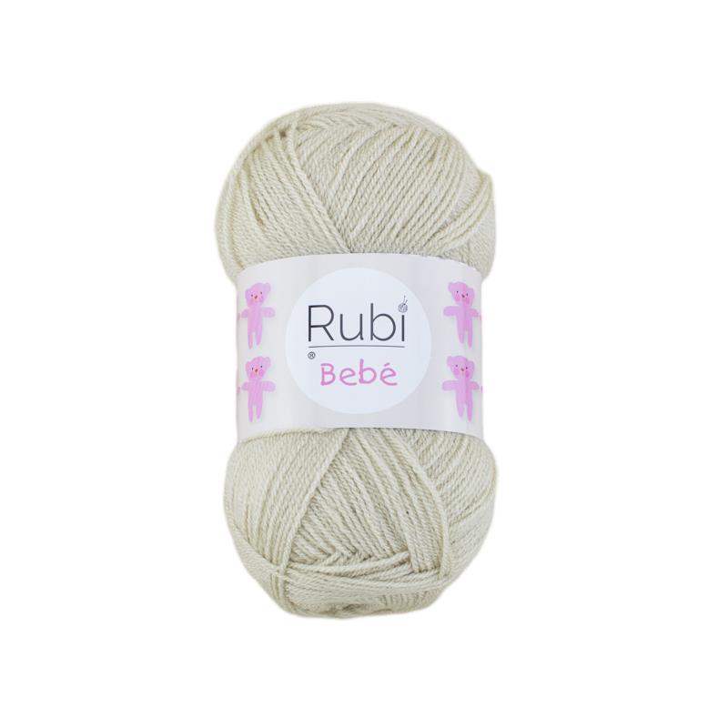 Ovillo Rubí Bebé – Lana fina 50 g, especial ropa de bebé