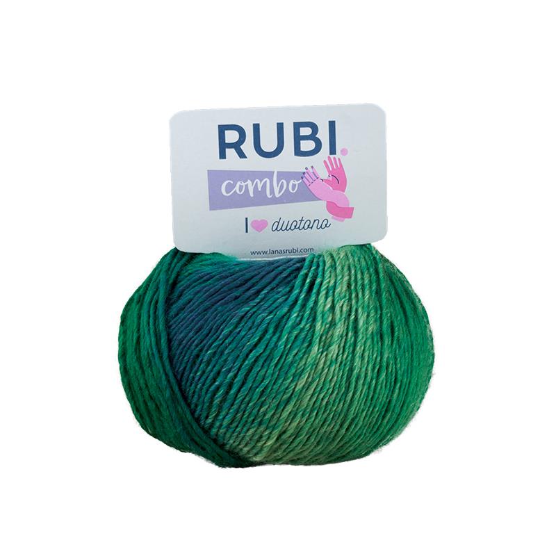 Ovillo Rubí Combo – Lana 50 g, colores combinados