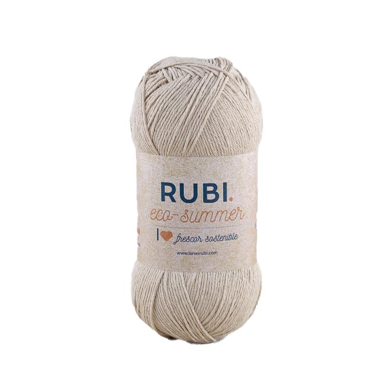 Fil Rubi Eco-Summer – Coton recyclé 100 g, été écologique
