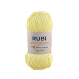 Ovillo Rubí Eco-Summer – Algodón reciclado 100 g, verano eco-friendly – Color SU-003