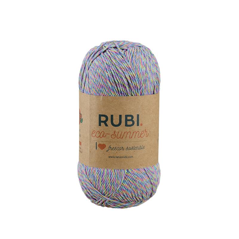 Fil Rubi Eco-Summer – Coton recyclé 100 g, été écologique