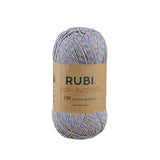 Ovillo Rubí Eco-Summer – Algodón reciclado 100 g, verano eco-friendly – Color M-003