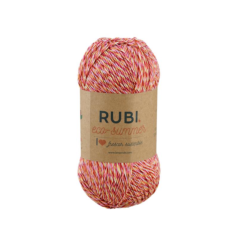 Fil Rubi Eco-Summer – Coton recyclé 100 g, été écologique
