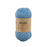 Ovillo Rubí Eco-Summer – Algodón reciclado 100 g, verano eco-friendly – Color M-009