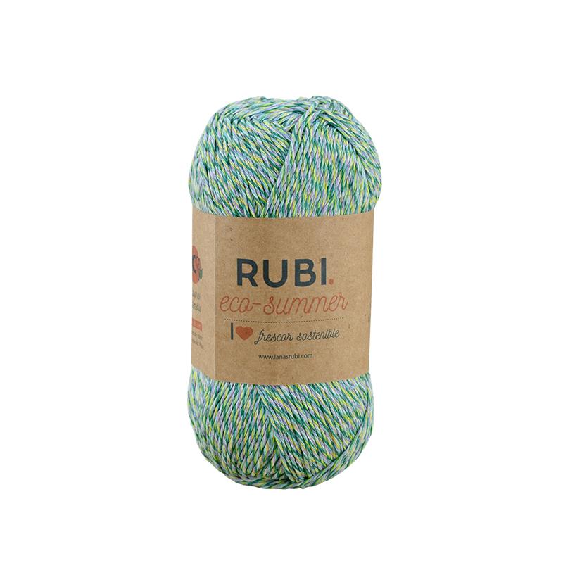 Fil Rubi Eco-Summer – Coton recyclé 100 g, été écologique
