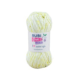 Multicolored Ruby Flexi Ball – Twisted Raffia 100 g – Color M-101