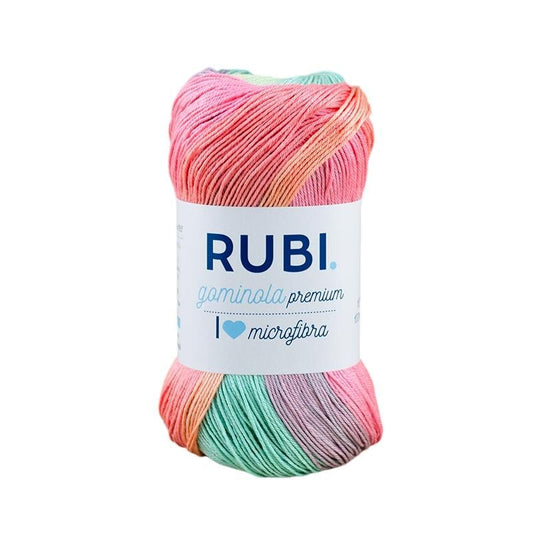 Boules de gomme Ruby Premium – Microfibre 100 g, couleurs amusantes
