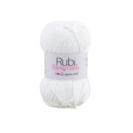 Ovillo Rubí Handy Cotton – Algodón 50 g, accesorios y amigurumis