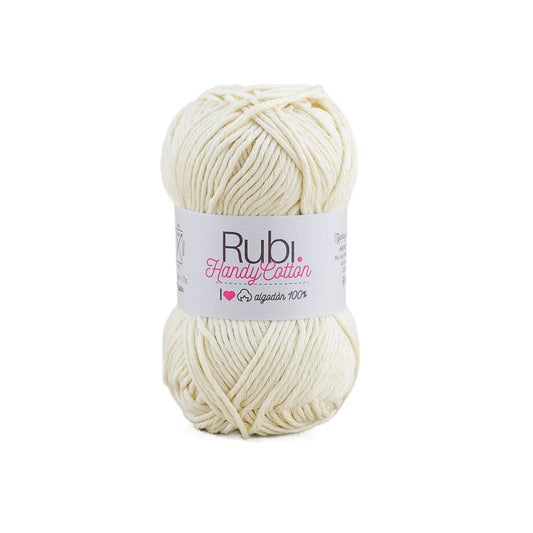 Ovillo Rubí Handy Cotton – Algodón 50 g, accesorios y amigurumis