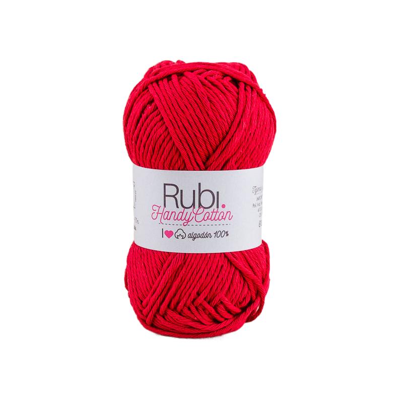 Ovillo Rubí Handy Cotton – Algodón 50 g, accesorios y amigurumis