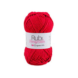 Ovillo Rubí Handy Cotton – Algodón 50 g, accesorios y amigurumis – Color 600