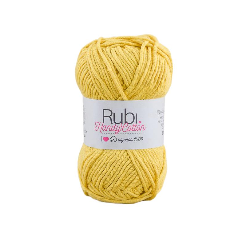 Ovillo Rubí Handy Cotton – Algodón 50 g, accesorios y amigurumis