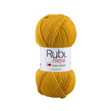 Ovillo Rubí Haya – Lana merino 100 g, lana básica de invierno – Color 016