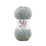 Ovillo Rubí Haya – Lana merino 100 g, lana básica de invierno – Color 022