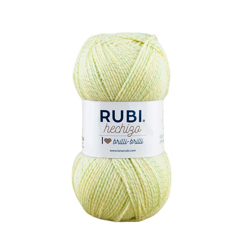 Ovillo Rubí Hechizo – Lana multicolor 100 g, efecto mágico