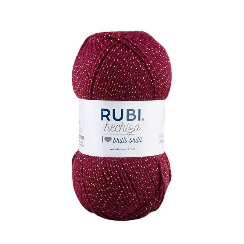 Ovillo Rubí Hechizo – Lana multicolor 100 g, efecto mágico