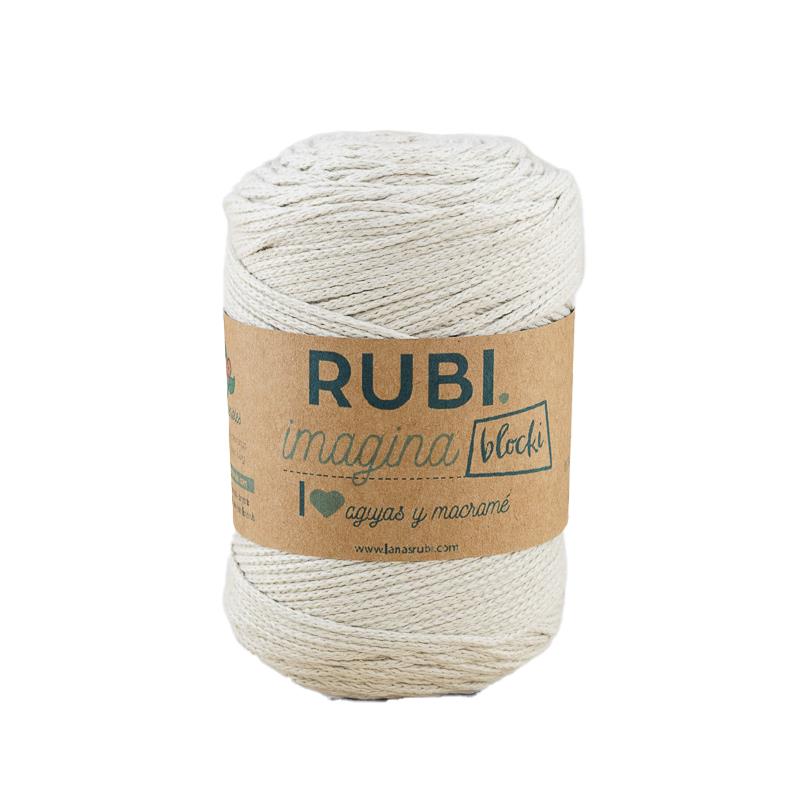 Rubi Imagina Blocki yarn – Recycled cotton 200 g, accessories