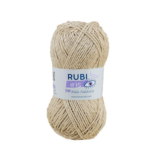 Ovillo Rubí Iris – Algodón multicolor 50 g, proyectos creativos