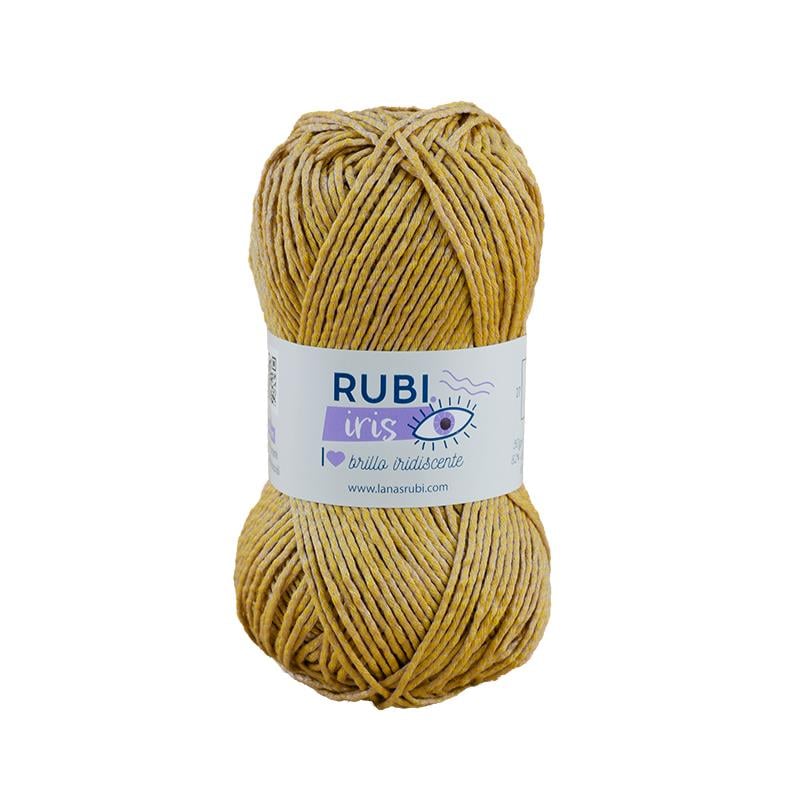 Ovillo Rubí Iris – Algodón multicolor 50 g, proyectos creativos
