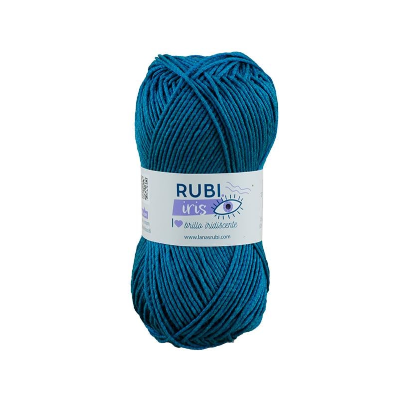 Ovillo Rubí Iris – Algodón multicolor 50 g, proyectos creativos