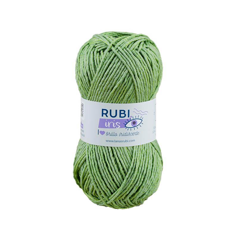 Ovillo Rubí Iris – Algodón multicolor 50 g, proyectos creativos