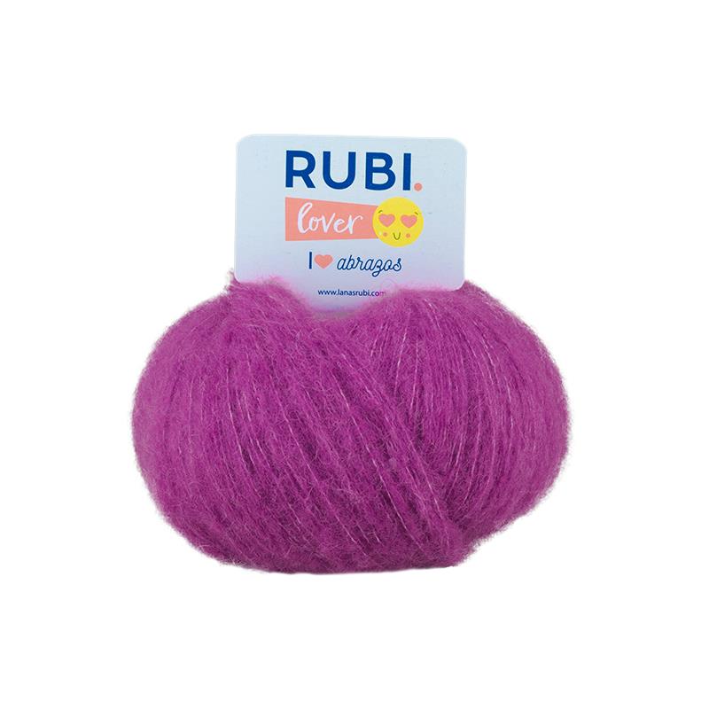 Ovillo Rubí Lover – Lana premium 50 g, ligera y esponjosa
