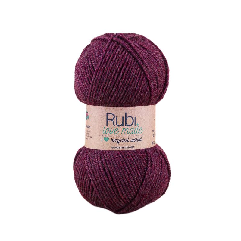 Boule Ruby Love Made – Acrylique recyclé ECO 100 g