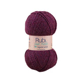 Ovillo Rubí Love Made – Acrílico reciclado ECO 100 g – Color M-002