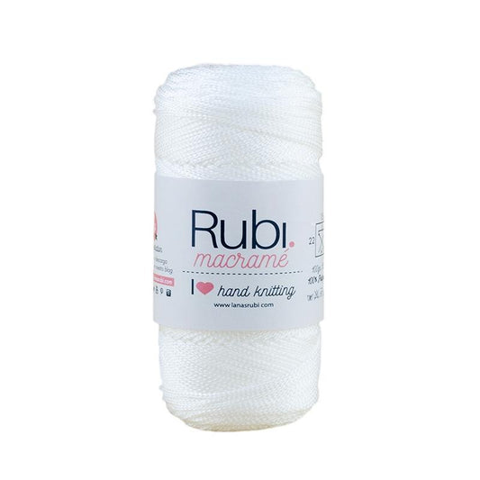Ovillo Rubí Macramé – Cordón 100 g, manualidades y decoración