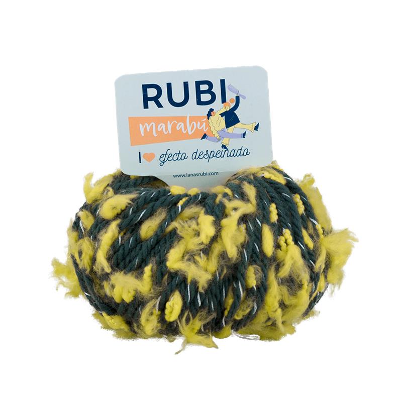 Pelote de laine Ruby Marabú – 50 g, effet fantaisie