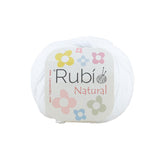 Natural Ruby Ball – Egyptian Cotton 50g – Color 001