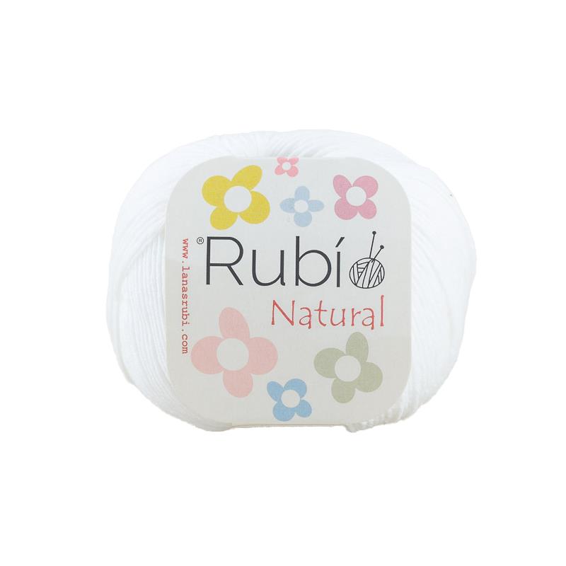 Natural Ruby Ball – Egyptian Cotton 50g