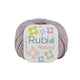 Ovillo Rubí Natural – Algodón egipcio 50 g – 004