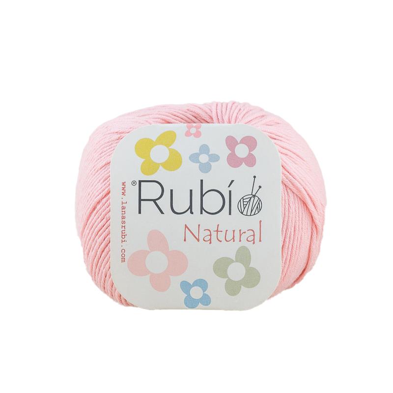 Natural Ruby Ball – Egyptian Cotton 50g