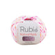 Ovillo Rubí Natural Batik – Algodón multicolor 50 g – 002