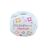 Ruby Natural Medium Ball – Cotton 50 g, medium thickness – Color 019