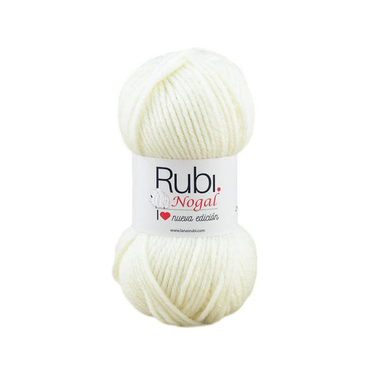 Ovillo Rubí Nogal – Lana merino 100 g, tonos naturales