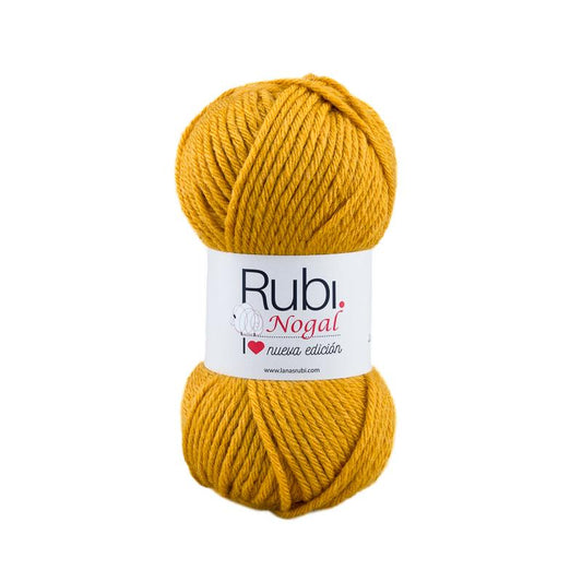 Ovillo Rubí Nogal – Lana merino 100 g, tonos naturales