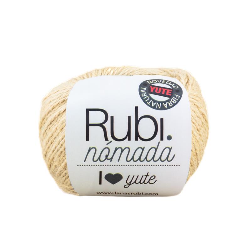 Ovillo Rubí Nómada – Yute 100 g, decoración y complementos