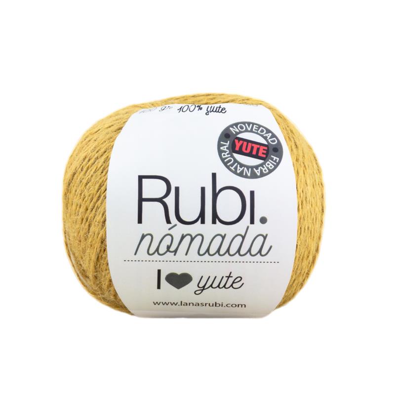 Ovillo Rubí Nómada – Yute 100 g, decoración y complementos