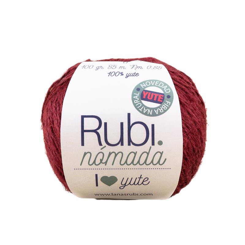 Ovillo Rubí Nómada – Yute 100 g, decoración y complementos