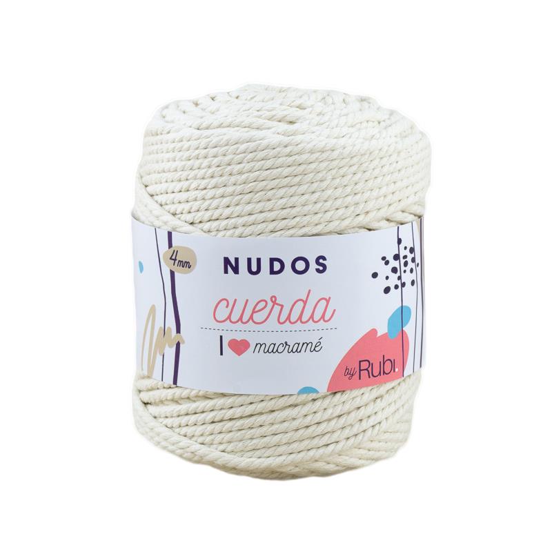 Boule de corde Ruby Knots – Coton 500 g, macramé et accessoires