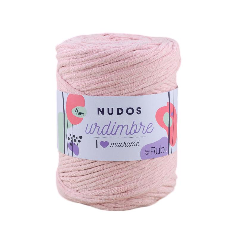 Ovillo Rubí Nudos Urdimbre – Algodón 500 g, macramé y complementos
