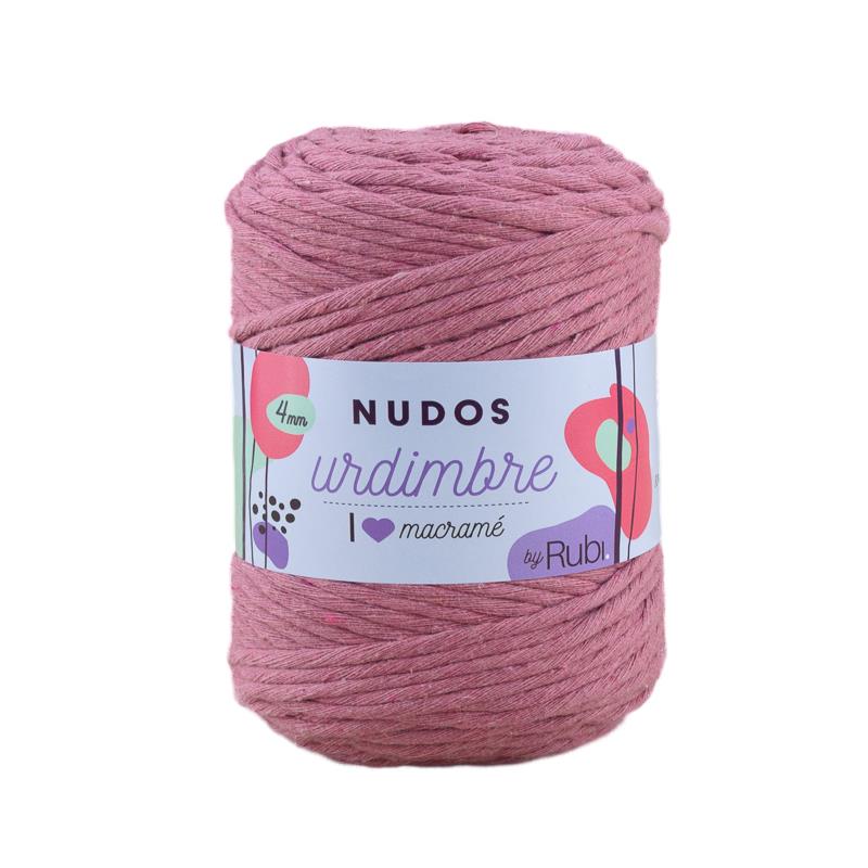 Ovillo Rubí Nudos Urdimbre – Algodón 500 g, macramé y complementos