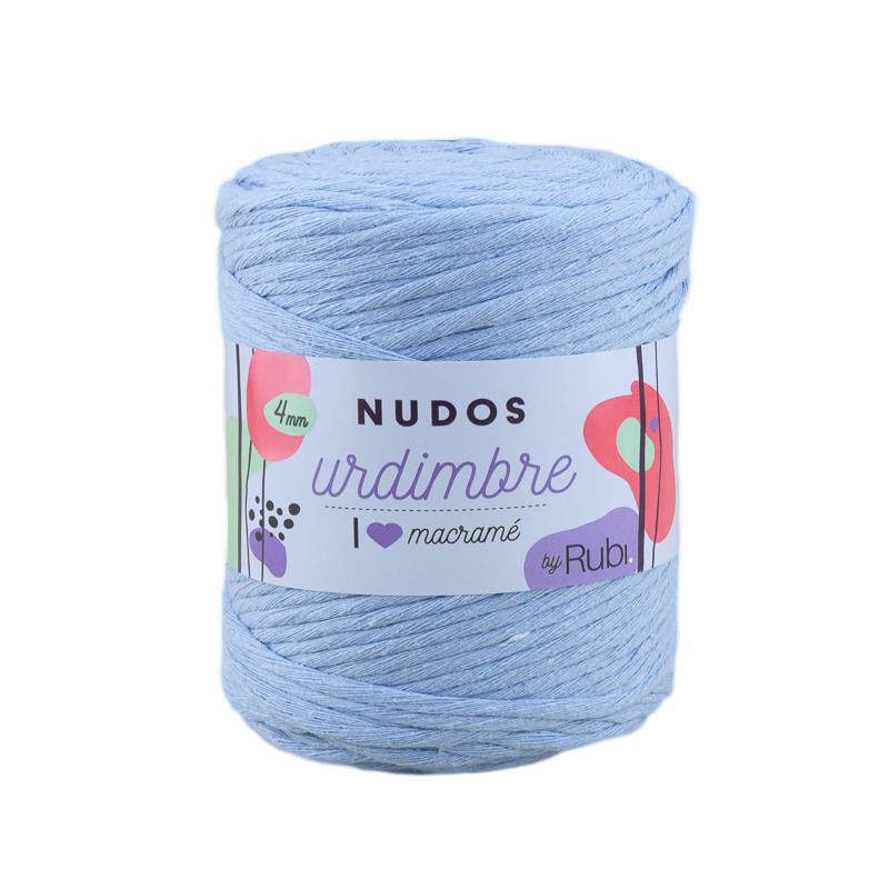 Ovillo Rubí Nudos Urdimbre – Algodón 500 g, macramé y complementos
