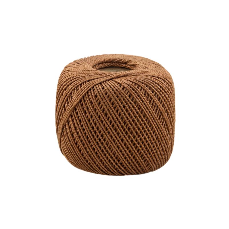 Boule Perlé Or Rubis n° 5 – Coton mercerisé, broderie fine