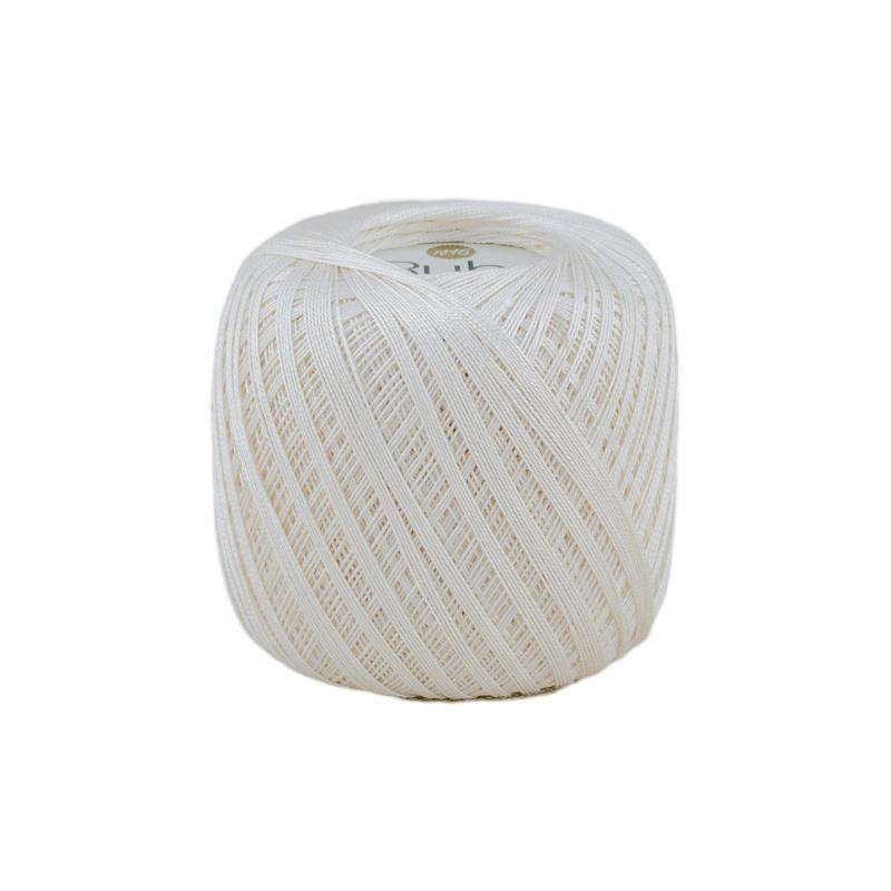 Boule Perlé Or Rubis n° 5 – Coton mercerisé, broderie fine