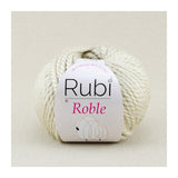 Ovillo Rubí Roble – Lana merino muy gruesa 100 g – Color V002