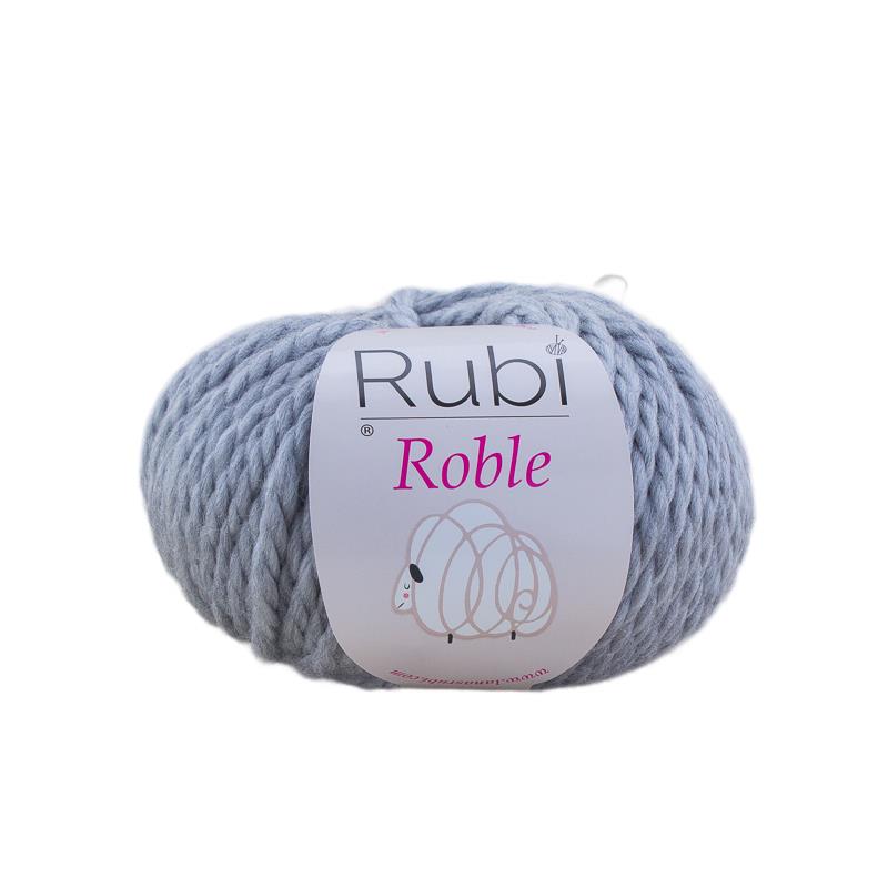 Ovillo Rubí Roble – Lana merino muy gruesa 100 g