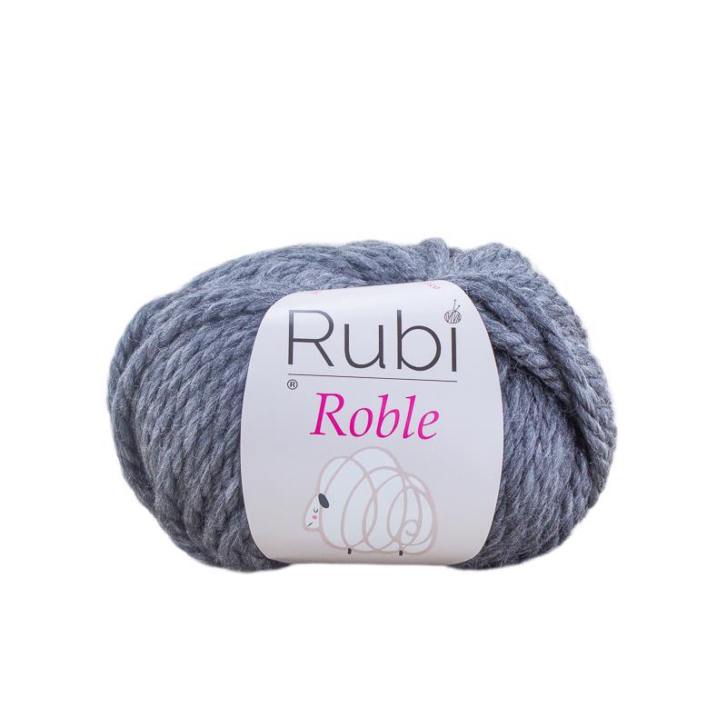 Ovillo Rubí Roble – Lana merino muy gruesa 100 g